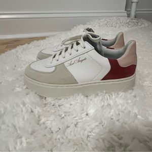 Axel Arigato Orbit Sneaker White/Red Women’s Size 38 -Brand New
